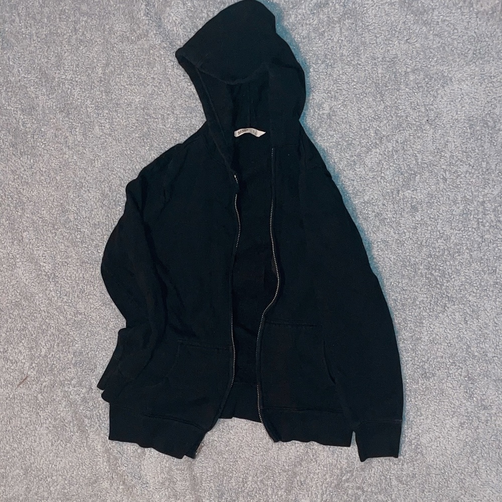 Old Navy Zip Up Black Jacket